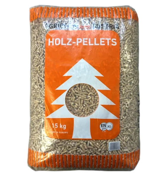 Agricola Austria houtpellets (wit) – EN+A1 1 pallet (60zak/900kg)